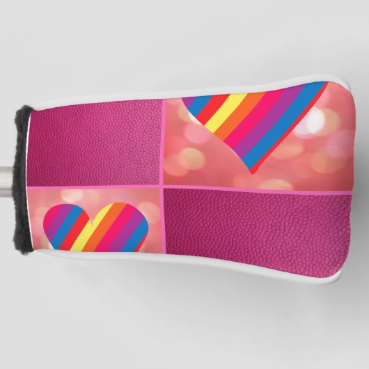 Rainbow Golf Headcover (Vorderseite)
