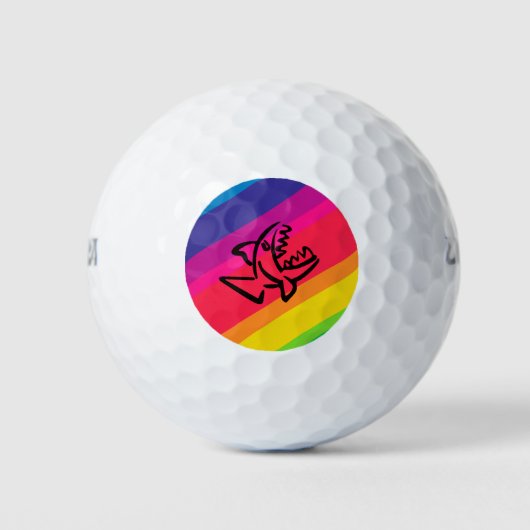 Rainbow Golfball (Vorderseite)