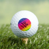 Rainbow Golfball (Insitu T-Shirt)