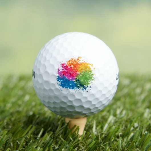 Rainbow Golfball (Insitu T-Shirt)