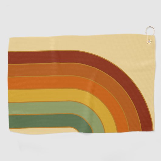 Rainbow Golfhandtuch (Horizontal)