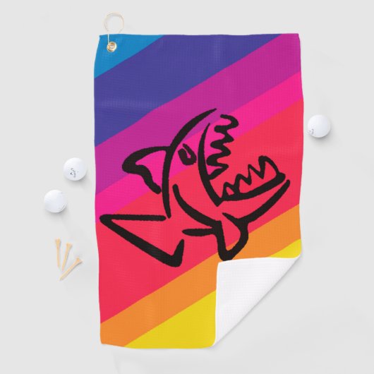 Rainbow Golfhandtuch (Insitu)