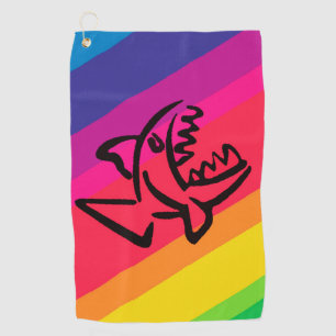 Rainbow Golfhandtuch