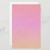 Rainbow Gradient Abstrakt Art Briefpapier (Vorne/Hinten)