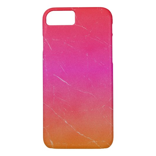 Rainbow Gradient Abstrakt Art Case-Mate iPhone Hülle (Rückseite)