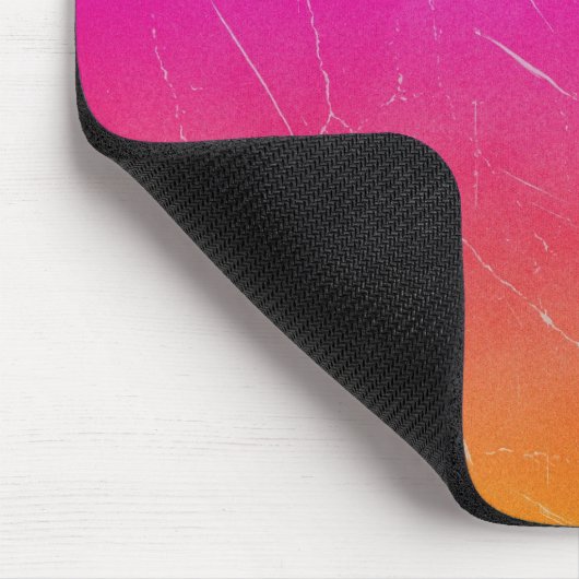 Rainbow Gradient Abstrakt Art Mousepad (Ecke)