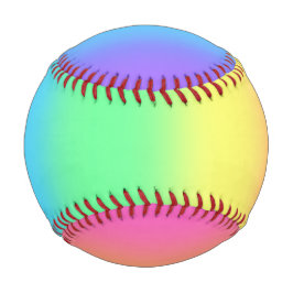 Rainbow Gradient Baseball