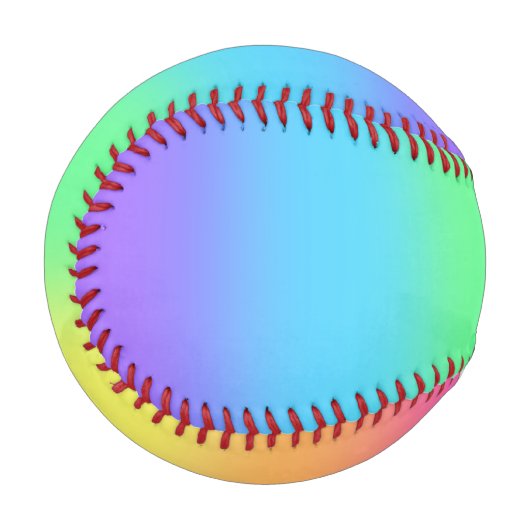 Rainbow Gradient Baseball (Vorderseite Links)