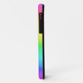 Rainbow Gradient benutzerdefinierte Monogramm-Tele Case-Mate iPhone Hülle (Hinten/Links)