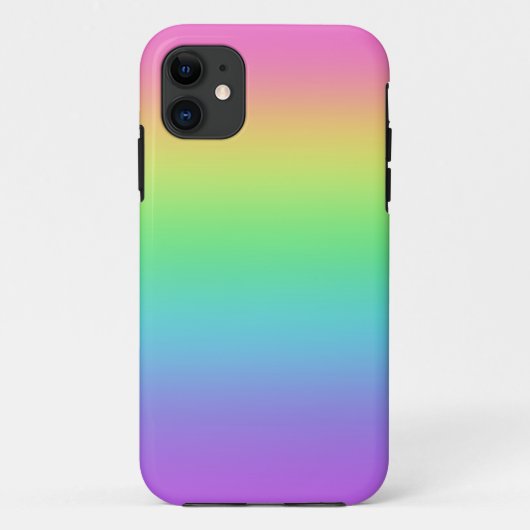 Rainbow Gradient Case-Mate iPhone Hülle (Rückseite)