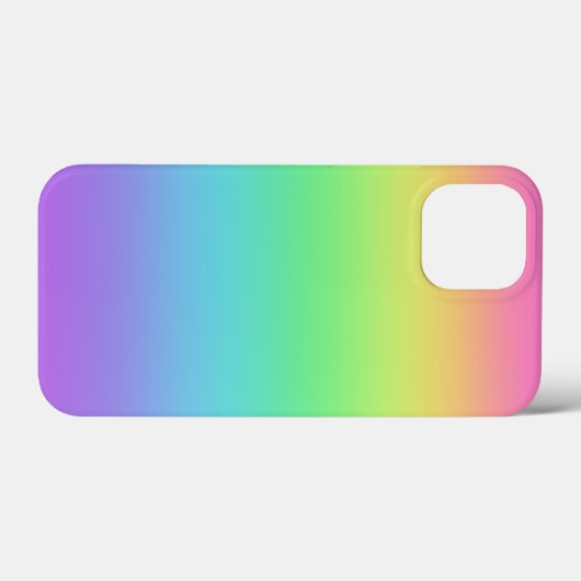 Rainbow Gradient Case-Mate iPhone Hülle (Rückseite (Horizontal))