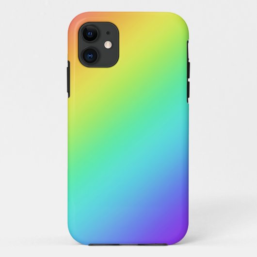Rainbow Gradient Case-Mate iPhone Hülle (Rückseite)