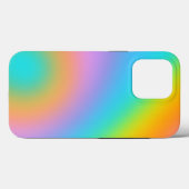 Rainbow Gradient Case-Mate iPhone Hülle (Rückseite (Horizontal))