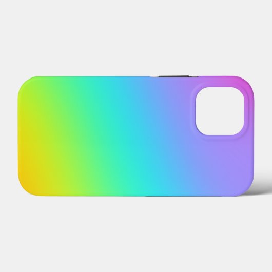 Rainbow Gradient Case-Mate iPhone Hülle (Rückseite (Horizontal))