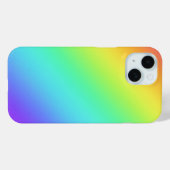 Rainbow Gradient Case-Mate iPhone Hülle (Rückseite (Horizontal))