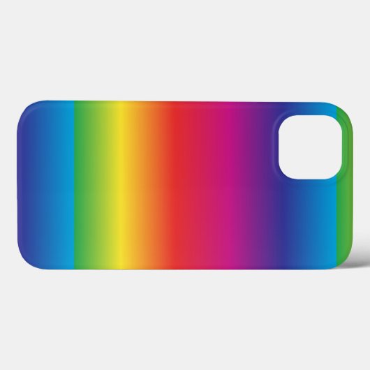 Rainbow Gradient Case-Mate iPhone Hülle (Rückseite (Horizontal))
