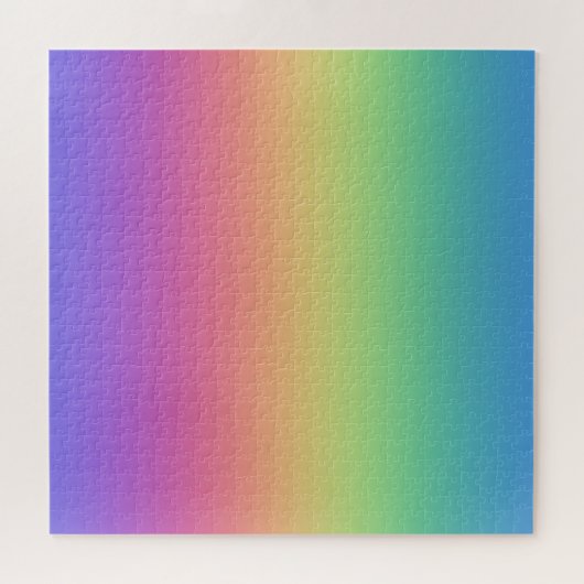 Rainbow Gradient Challenging Jigsaw Puzzle (Horizontal)