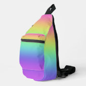 Rainbow Gradient Crossbody Bag (Rechte Ecke)