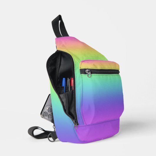 Rainbow Gradient Crossbody Bag (Offen)