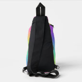 Rainbow Gradient Crossbody Bag (Rückseite)