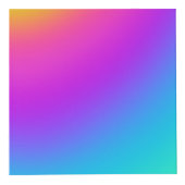 Rainbow Gradient Cube Würfel (Vorderseite)