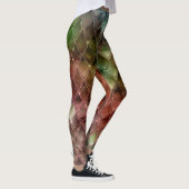 Rainbow Gradient Dragon Scales Leggings (Rechts)