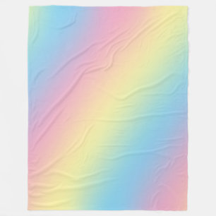 Rainbow Gradient Fleecedecke