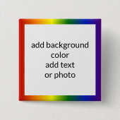 Rainbow Gradient Frame Button (Vorderseite)