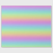 Rainbow Gradient Geschenkpapier (Flach)