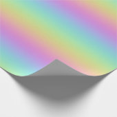 Rainbow Gradient Geschenkpapier (Ecke)