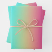 Rainbow Gradient Geschenkpapier Set (Beispiel)