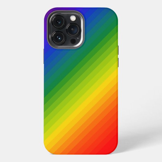 Rainbow Gradient Gestreifter Case-Mate Samsung iPhone Hülle (Rückseite)