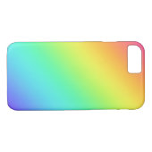 Rainbow Gradient IPhone 8/7 Case (Rückseite (Horizontal))