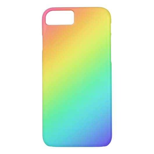 Rainbow Gradient IPhone 8/7 Case (Rückseite)