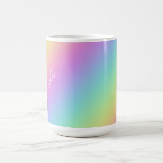 Rainbow Gradient Kaffeetasse (Mittel)