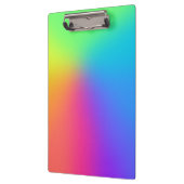 Rainbow Gradient Klemmbrett (Links)