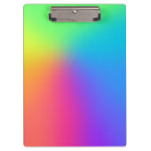 Rainbow Gradient Klemmbrett (Vorderseite)