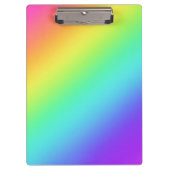 Rainbow Gradient Klemmbrett (Vorderseite)
