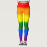 Rainbow Gradient Leggings<br><div class="desc">Zusammenführen von Regenbogenfarben und Leggings</div>