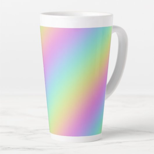 Rainbow Gradient Milchtasse (Rechte Ecke)