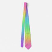 Rainbow Gradient Neck Tie Krawatte (Rückseite)