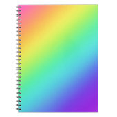 Rainbow Gradient Notizblock (Vorderseite)