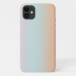 Rainbow Gradient Ombre Pink Blue Peach Custom Case-Mate iPhone Hülle