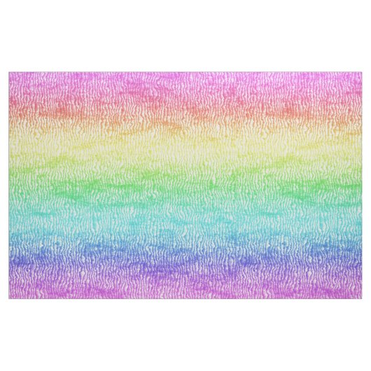 Rainbow Gradient Ombre Textur Muster Stoff (Fat Quarter (45,7 x 55,9 cm))