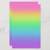Rainbow Gradient Paper (Vorne/Hinten)