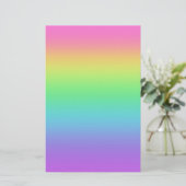 Rainbow Gradient Paper (Stehend Vorderseite)