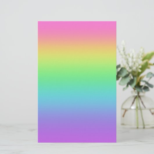 Rainbow Gradient Paper (Stehend Vorderseite)