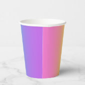 Rainbow Gradient Pappbecher (Rechts)