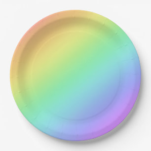 Rainbow Gradient Pappteller