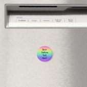 Rainbow Gradient Personalisiert Magnet (In Situ (Geschirrspüler))